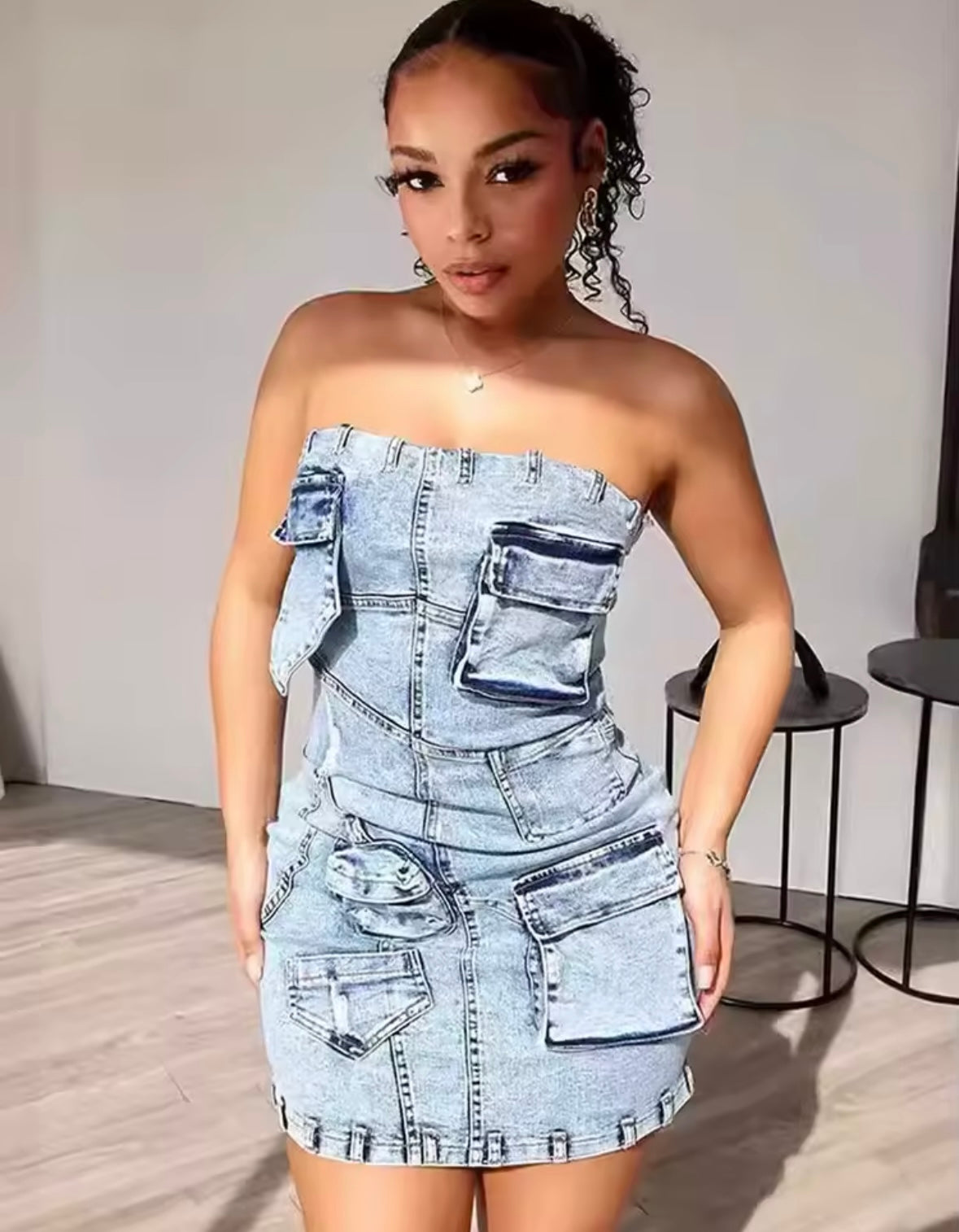 Left On Read Cargo Dress