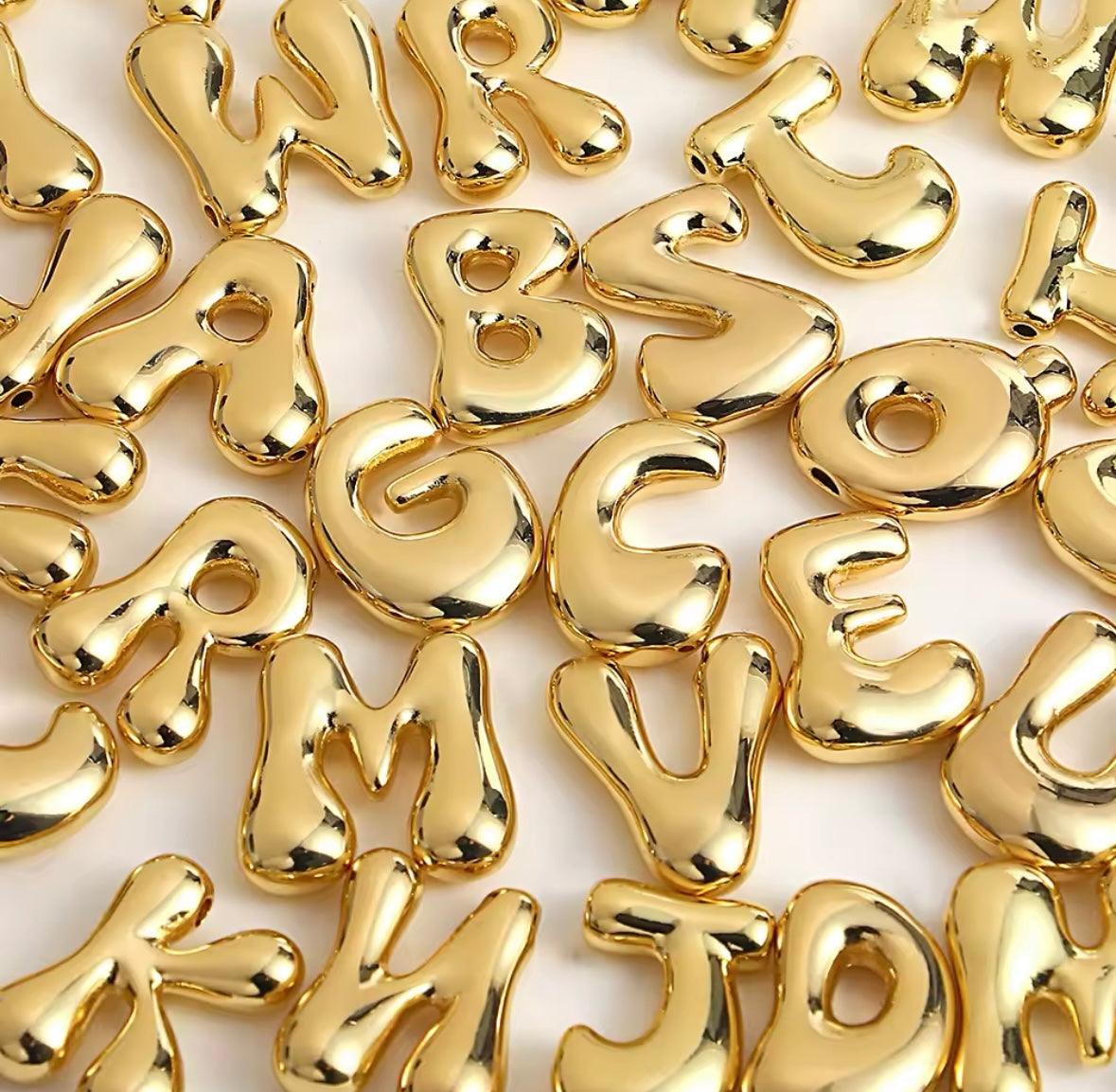 Bubble Letter Necklace