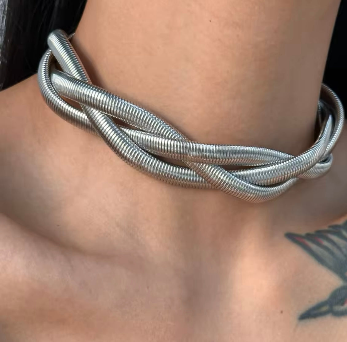 Let's Link Choker Necklace