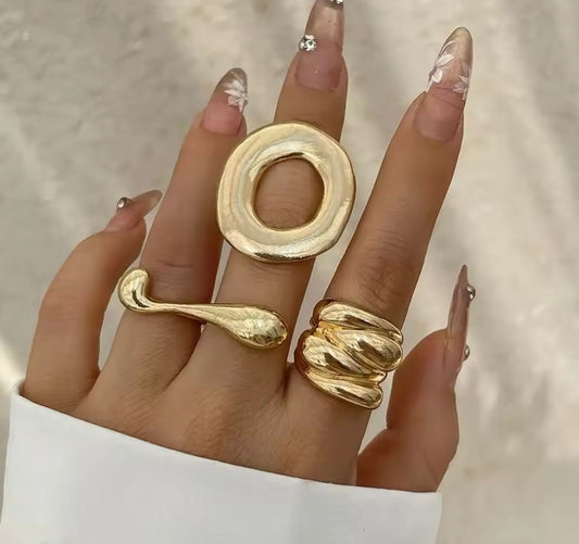 Dime a Dozen Statement Ring