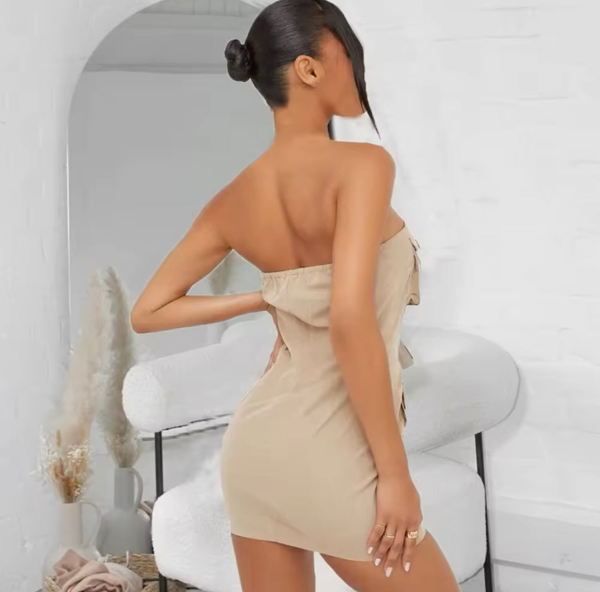 Next Level Cargo Mini Dress