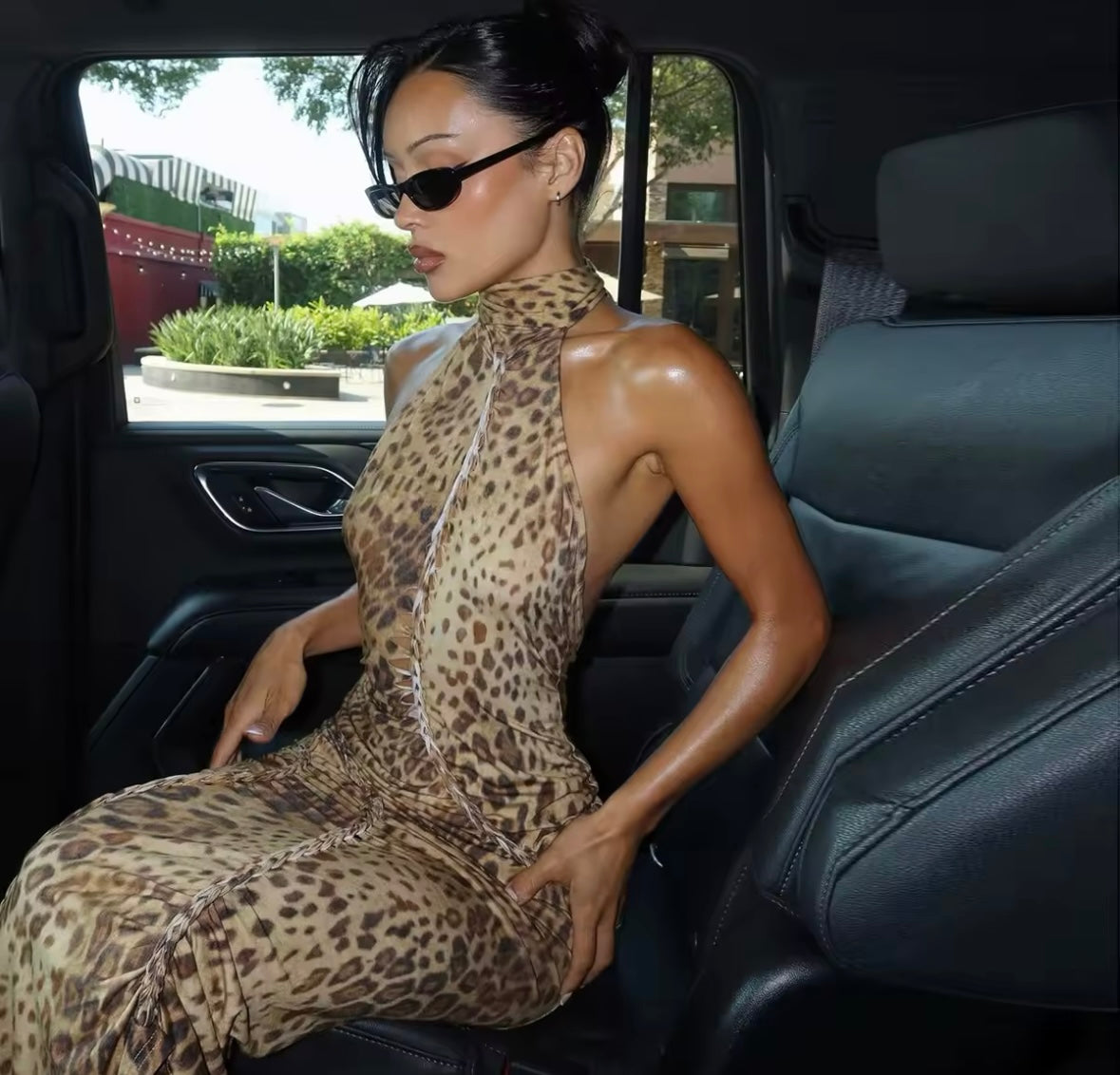 Wild Gal Halter Dress