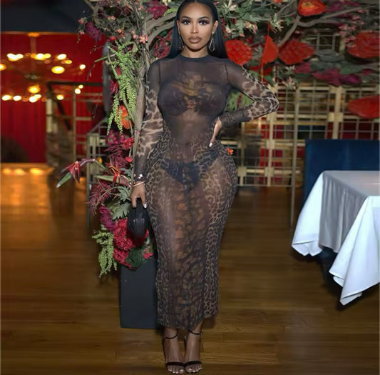 Mine Always Leopard Print