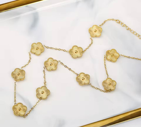 Flower Petal Necklace