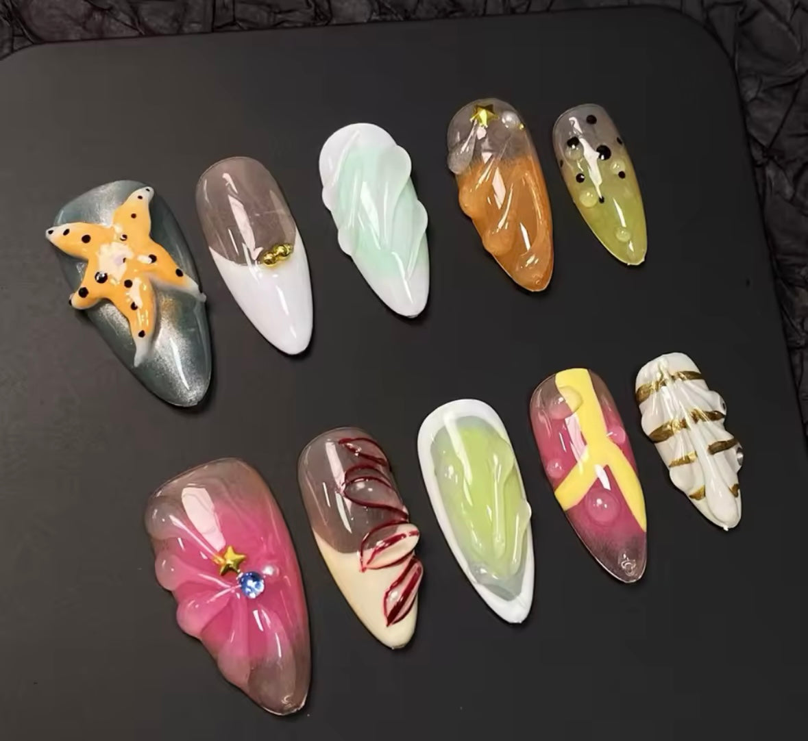 Island Gal Press On Nails
