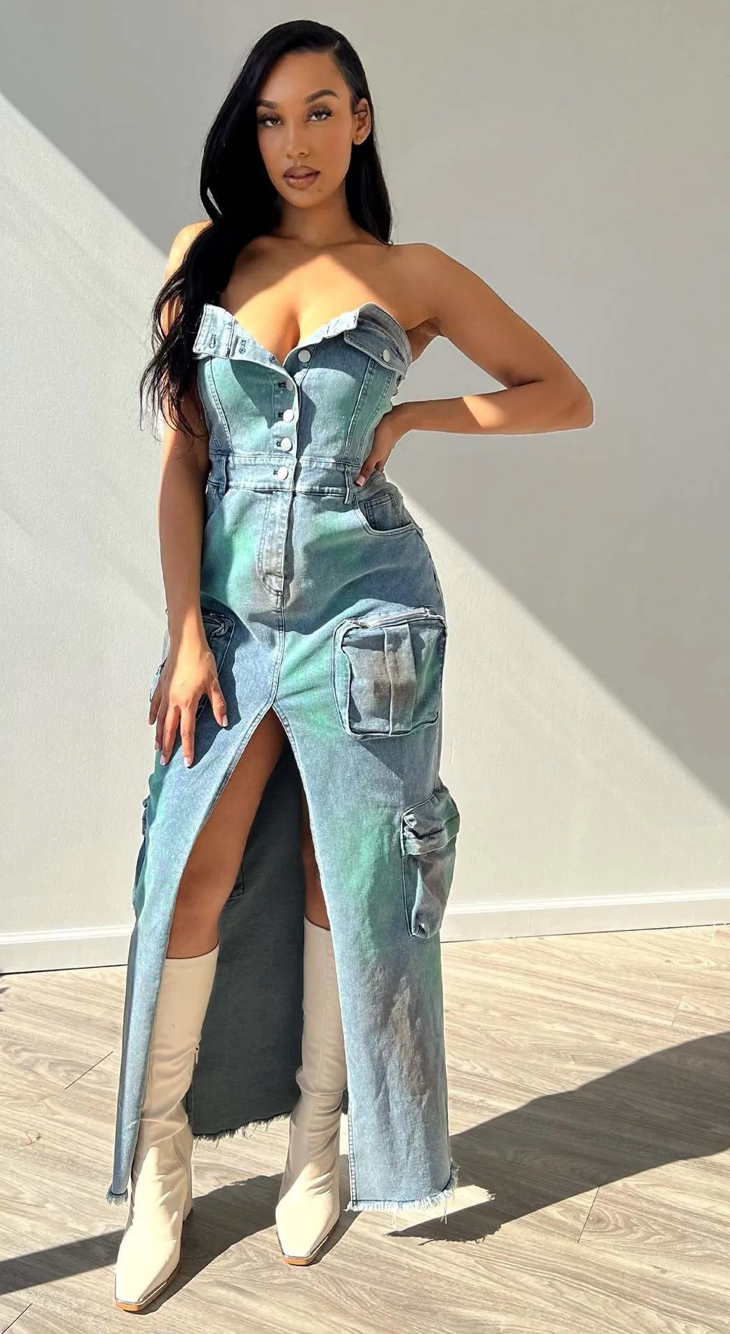 Mel Denim Dress