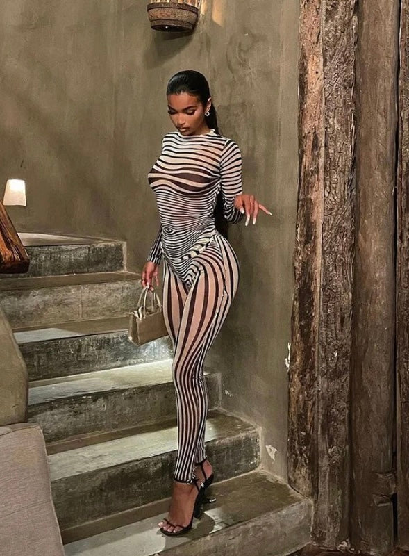 Zebra Me Jumpsuit